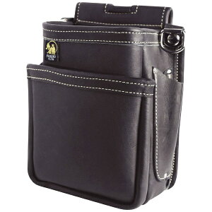 【エントリーで最大全額ポイント還元|11/5迄】 ふくろ倶楽部|FUKURO CLUB 朱雀 腰袋 (中) 2段 SZ-873-2