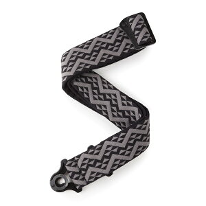 PlanetWaves�b�v���l�b�g�E�F�C�u�X �M�^�[�X�g���b�v AUTO LOCK NYLON GUITAR STRAPS Black Geometric Padded 50BAL03