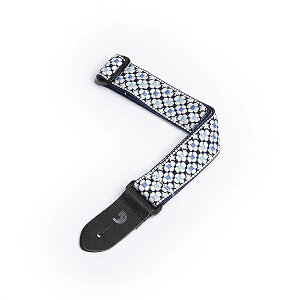PlanetWaves�b�v���l�b�g�E�F�C�u�X �X�g���b�v 1.5 Uke Jaquard Woven Ukulele Strap Blue Flowers 15UKE01