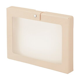 リヒトラブ｜LIHIT LAB. ハンドケース CUBE FIZZ ベージュ