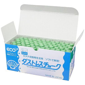 日本理化学工業｜Nihon Rikagaku Industry ダストレスチョーク 72本入 緑 DCC-72-G