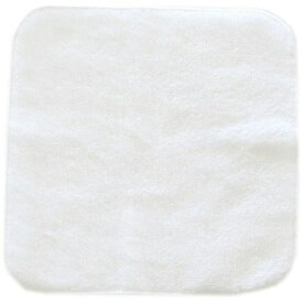 旭紡績｜ASAHIBO ペルーコットン ハンカチタオル 乳白 PE-H-001-WH