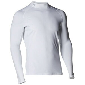 A_[A[}[bUNDER ARMOUR Y UAR[hMA tBbeBh OX[u bN Vc UA COLDGEAR FITTED LONG SLEEVE MOCK(XLTCY/White×HaloGray) 1375334yԕisz