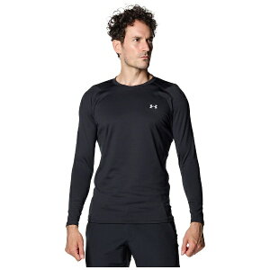A_[A[}[bUNDER ARMOUR Y UAR[hMA tBbeBh OX[u N[ Vc UA COLDGEAR Fitted Long Sleeve Crew(LGTCY/Black×ModGray) 1381819yԕisz