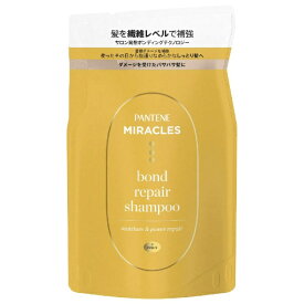 P&G｜ピーアンドジー PANTENE（パンテーン）ミラクルズ ボンドリペアシリーズ モイスチャー＆パワーリペア シャンプー つめかえ用 350g