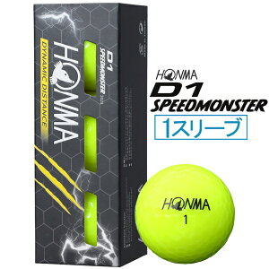 �{�ԃS���t�bHONMA GOLF �S���t�{�[�� D1 �X�s�[�h�����X�^�[ D1 SPEED MONSTER�s1�X���[�u(3��)/�C�G���[�tBTQ2302�y�ԕi�����s�z
