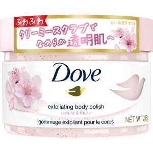 ���j���[�oJCM�bUnilever Dove�i�_���j�N���[�~�[�X�N���u �T�N�������X�N 298g �T�N�������X�N