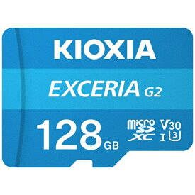 【まとめ買いで最大10%OFFクーポン(6/30まで)】 KIOXIA｜キオクシア 【復旧サービス付き】SDXC microSDカード ゲーム機におすすめの高速タイプ EXCERIA（エクセリア） KMU-B128GBK [Class10 /128GB]