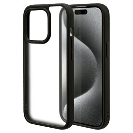 ラスタバナナ｜RastaBanana iPhone 15 Pro（6.1インチ） ハイブリッドケース RHINO TPU×アクリル 2H 衝撃吸収 MIL規格準拠 BK×FRWH ラスタバナナ