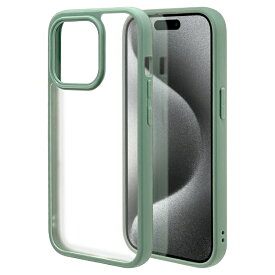 ラスタバナナ｜RastaBanana iPhone 15 Pro（6.1インチ） ハイブリッドケース RHINO TPU×アクリル 2H 衝撃吸収 MIL規格準拠 GR×FRWH ラスタバナナ