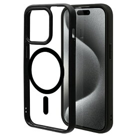 ラスタバナナ｜RastaBanana iPhone 15 Pro（6.1インチ） ハイブリッドケース RHINO TPU×アクリル 5H 衝撃吸収 MIL規格準拠 Magsafe対応 BK×CL ラスタバナナ