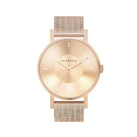クラス14｜KLASSE14 Volare Rose Gold with Mesh Strap 42mm ローズゴールド VO14RG003M