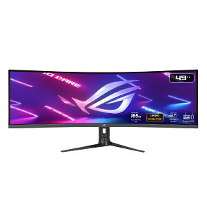 ASUSbGCX[X USB-Cڑ Q[~Oj^[ ROG Strix XG49WCR [49^ /Dual QHD(5120×1440j /Ch /Ȗʌ^ /165Hz]