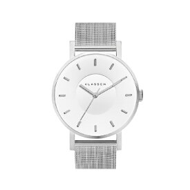 クラス14｜KLASSE14 Volare Silver White with Mesh Strap 42mm シルバー WVO19SR004M