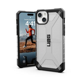 UAG｜URBAN ARMOR GEAR iPhone15 Plus PLASMA ケース アイス UAG-IPH23LB-T-IC