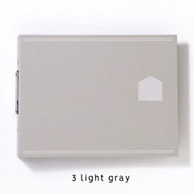 いろは出版｜IROHA PUBLISHING バインダーアルバム Home(M) スターターセット light gray バインダーアルバム Home(M) スターターセット light gray [ポケットアルバム用]