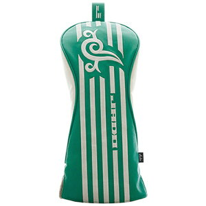 JADO|邪道 ヘッドカバー ドライバー用 ストライプトライバルシリーズ(グリーンマットホワイト) JGHC8888D