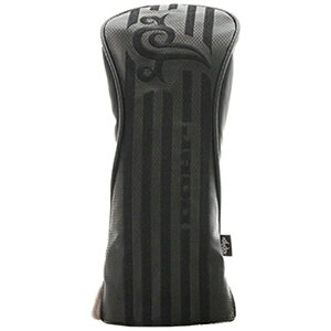 JADO|邪道 ヘッドカバー フェアウェイウッド用 ストライプトライバルシリーズ(ブラックマットブラック) JGHC8888F