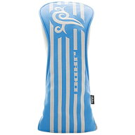 JADO｜邪道 ヘッドカバー フェアウェイウッド用 ストライプトライバルシリーズ(ターコイズブルーマットホ…