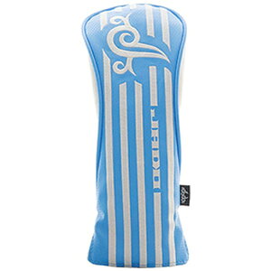 JADO|邪道 ヘッドカバー ユーティリティー用 ストライプトライバルシリーズ(ターコイズブルーマットホワイト) JGHC8888U