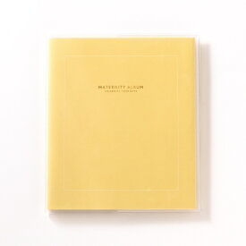 【エントリーで最大全額ポイント還元｜7/18迄】 いろは出版｜IROHA PUBLISHING simple maternity album pastel yellow simple maternity album pastel yellow [ポケットアルバム用]