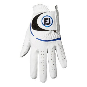 フットジョイ|FootJoy 【メンズ 左手着用(右利き用)】 ゴルフグローブ ウェザーソフ(25cm/ホワイト/ブルー) FGWF23WB