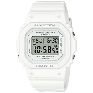 CASIO�b�J�V�I BABY-G�i�x�r�[�W�[�j�X�N�G�A�f�U�C���̗p���f�� �z���C�g BGD-565U-7JF