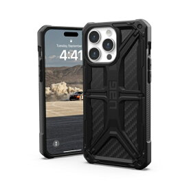 UAG｜URBAN ARMOR GEAR iPhone15 Pro Max MONARCH カーボンファイバー UAG-IPH23LA-P-CF
