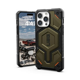 UAG｜URBAN ARMOR GEAR iPhone15　ProMax MONARCH PRO ケブラーエレメントグリーン UAG UAG-IPH23LA-PMS-KG