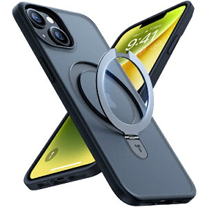 TORRAS�b�g���X UPRO Ostand Matte Case for iPhone 14/13 �P�[�X �g�[���X �u���b�N