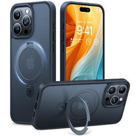 TORRAS｜トラス UPRO Ostand Matte Case for iPhone 15 Pro ケース トーラス ブラック