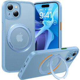 【エントリーで最大全額ポイント還元｜7/18迄】 TORRAS｜トラス UPRO Ostand Pro Case for iPhone 15 ケース トーラス ライトブルー