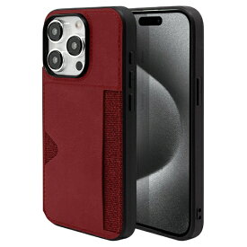 ラスタバナナ｜RastaBanana iPhone 15 Pro（6.1インチ） PUレザーポケット付きケース RD ラスタバナナ