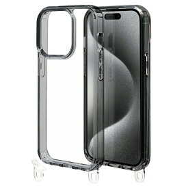 ラスタバナナ｜RastaBanana iPhone 15 Pro（6.1インチ） ハイブリッドケース TPU×PC 2Way ストラップホールパーツ脱着式 BK ラスタバナナ