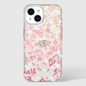 ケイト・スペード ニューヨーク｜kate spade new york iPhone 15 KSNY Protective Hardshell MagSafe対応 - Flowerbed Pink Ombre