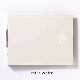 いろは出版｜IROHA PUBLISHING バインダーアルバム Home(M) スターターセット mist white バインダーアルバム Home(M) スターターセット mist white [ポケットアルバム用]