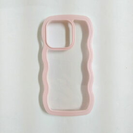 Acro’s｜アクロス iPhone 14 Pro moco フレームケース ピンク AIC22-MC14PPK