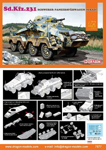 hSfYbDragon Models 1/72 WW.II hCcR Sd.Kfz.231 8֏db@