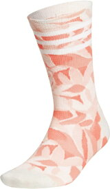 アディダス｜adidas ゴルフソックス クルー丈 エナジーフラワー ソックス(Sサイズ/コーラルフュージョン) EEU36【返品交換不可】