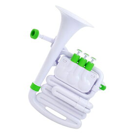 NUVO｜ヌーボ プラスチック製管楽器 jHorn White/Green N610JHWGN