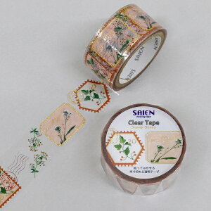 �J�~�C�\�Y���bKAMIISO SANSYOU �N���A�e�[�v [20mmx3m] Stamp story Wildflower �y��������z���s�z