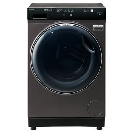 【無料延長保証「自然故障プラン」】 AQUA｜アクア ドラム式洗濯乾燥機 シルキーブラック AQW-DX12P-L(K) [洗濯12.0kg /乾燥6.0kg /ヒートポンプ乾燥 /左開き]