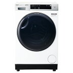 【無料延長保証「自然故障プラン」】 AQUA｜アクア ドラム式洗濯乾燥機 ホワイト AQW-D10P-R(W) [洗濯10.0kg /乾燥5.0kg /ヒートポンプ乾燥 /右開き]