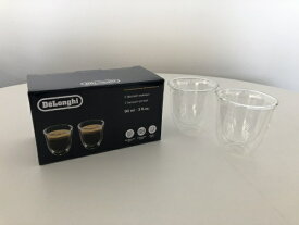 Delonghi｜デロンギ ダブルウォールグラス（2個セット） エスプレッソ DWG2S-060