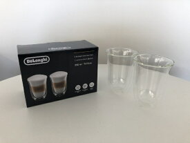 Delonghi｜デロンギ ダブルウォールグラス（2個セット）ラテマキアート DWG2S-220