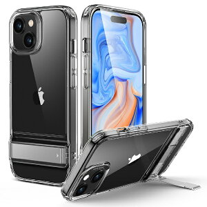 �C�[�G�X�A�[���bESR iPhone 15 Plus�i6.7�C���`�j�X�^���h�t�\�t�g�P�[�X ESR Clear ESRBoostKickstandCaseCompatiblewithiPhone15Plus