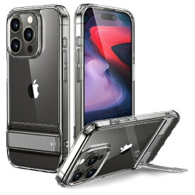イーエスアール｜ESR iPhone 15 Pro（6.1インチ）スタンド付ソフトケース ESR Clear ESRBoostKickstandCaseCompatiblewithiPhone15Pro