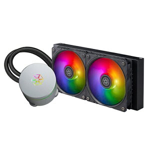 SilverStonebVo[Xg[ CPUN[[ 120mmt@x2 [LGA115x/1200/1700/1851/2011/2066EAM2/AM3/AM4/AM5/FM1/FM2] IceMyst 240 SST-IM240-ARGB