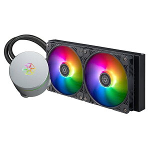 SilverStonebVo[Xg[ CPUN[[ 140mmt@x2 [Intel LGA 115X/1200/1700/1851/2011/2066EAAMD \Pbg AM5/AM4] IceMyst 280 SST-IM280-ARGB