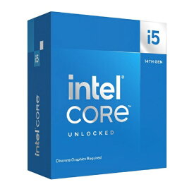 インテル｜Intel 〔CPU〕Intel Core i5 processor 14600KF 24M Cache、up to 5.30 GHz (第14世代) BX8071514600KF [intel Core i5 /LGA1700]